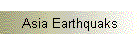 Asia Earthquaks